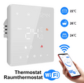 Wandthermostat Fußbodenheizung smart Wifi digital Raumtemperatur Raumthermostat