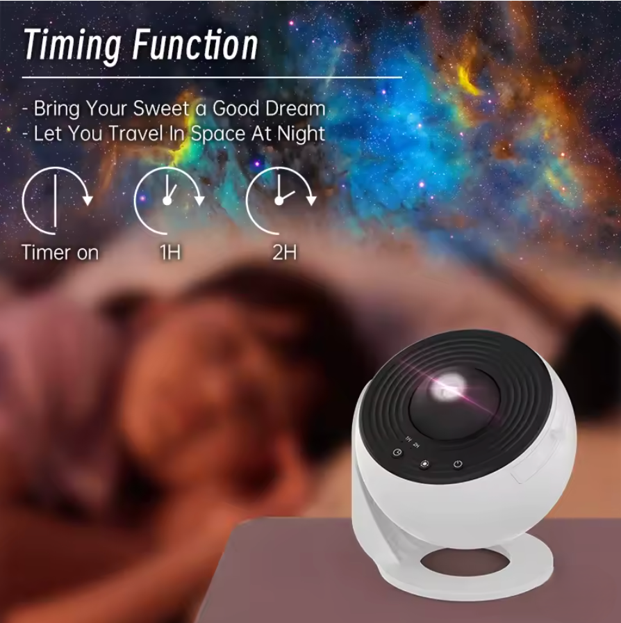 LED Sternenhimmel Projektor 12 in 1 Planet Discs HD Skylight Projector