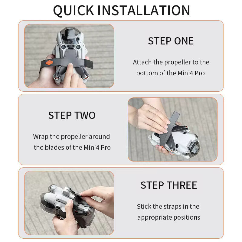 Propellerschutz Propellerhalterung für DJI Mini 4 Pro Transportsicherung Zubehör