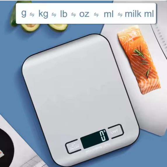 Küchenwaage LED Haushaltswaage Grammwaage Waage Edelstahl 10 kg/1g elektronisch