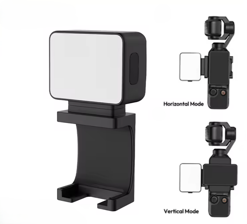Ulanzi LM001 Fülllicht für DJI Osmo Pocket 3 Kamera dimmbar LED Lampe