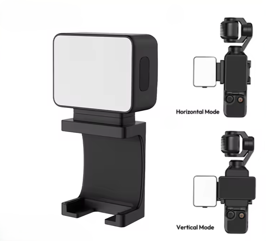 Ulanzi LM001 Fülllicht für DJI Osmo Pocket 3 Kamera dimmbar LED Lampe