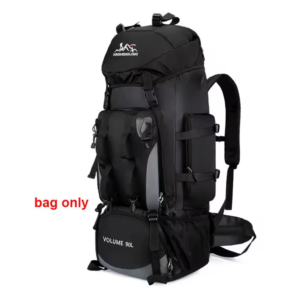 90L Wanderrucksack Rucksack Camping Trekking Wasserresistent Outdoor Ausrüstung