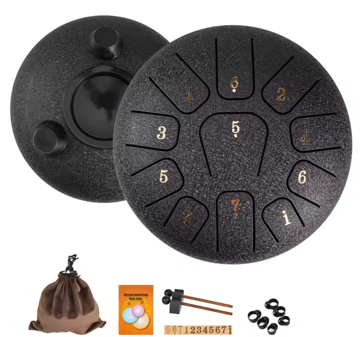 6" Tonheilung Klangschale Tonheilungseinstrument mit 11 Noten 6 Zoll