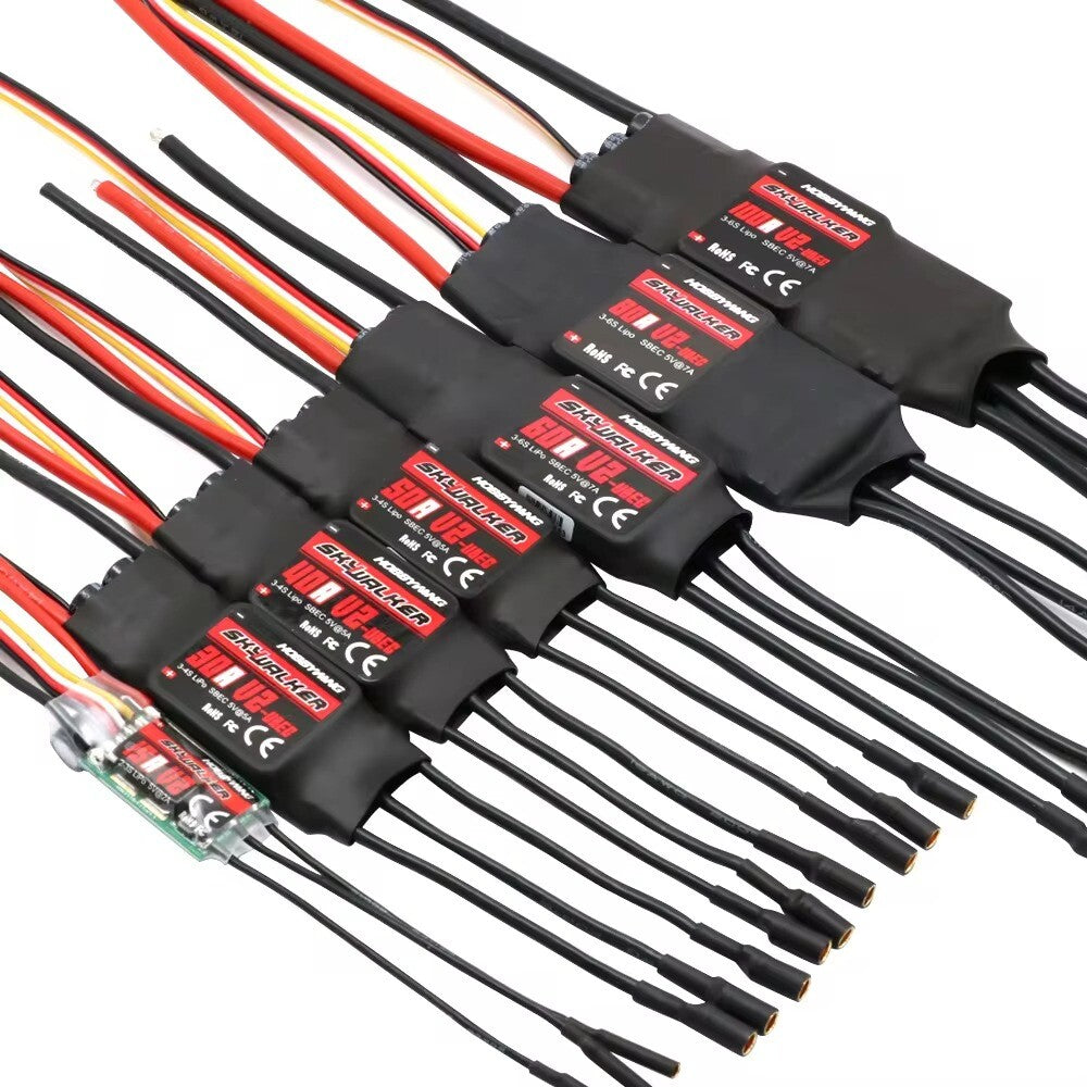 Hobbywing Skywalker V2 ESC Flugzeug 120A 100A 80A 60A 50A 40A 30A 20A 15A UBEC