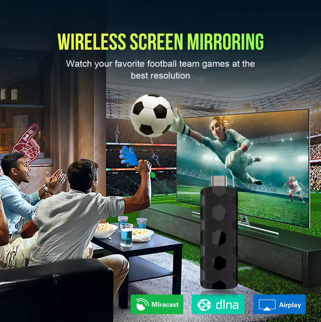 Android Smart TV Stick Ultra HD 4K 8GB 128GB Media Player WLAN LAN Smart TV Box
