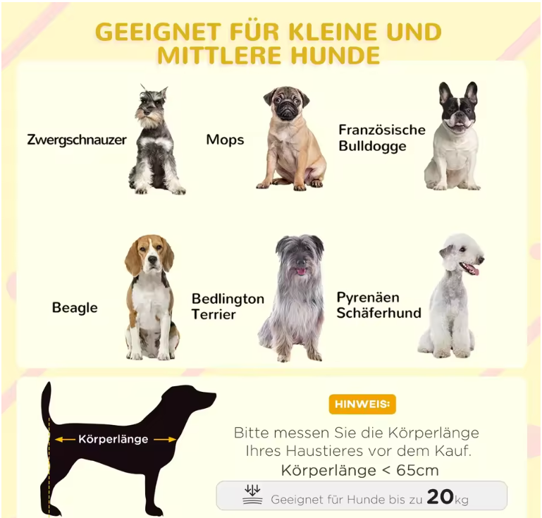 Hundehütte Wasserfest Holzhütte aus Massivholz Hunde Haus Outdoor Wetterfest