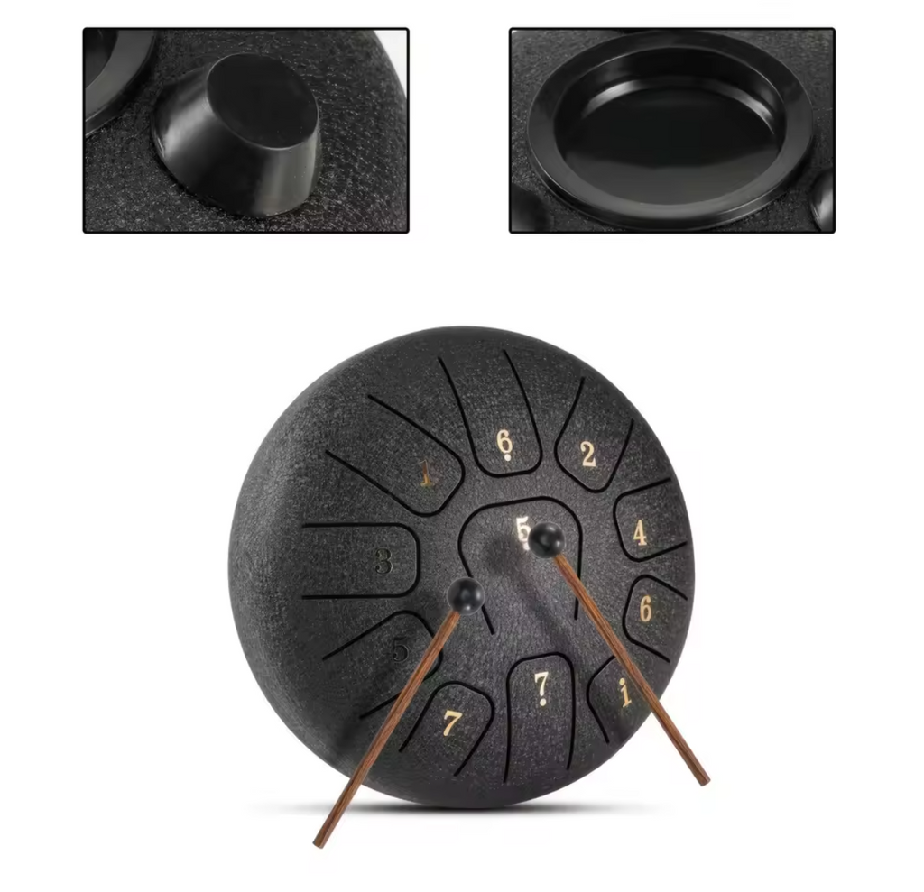 6" Tonheilung Klangschale Tonheilungseinstrument mit 11 Noten 6 Zoll
