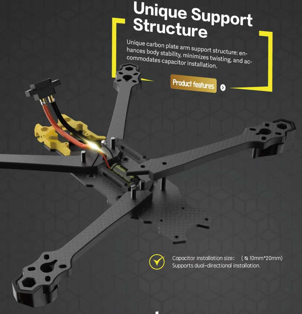 SpeedyBee Mario 5 FPV Drone Rahmen 5 Zoll 5" Quadrocopter