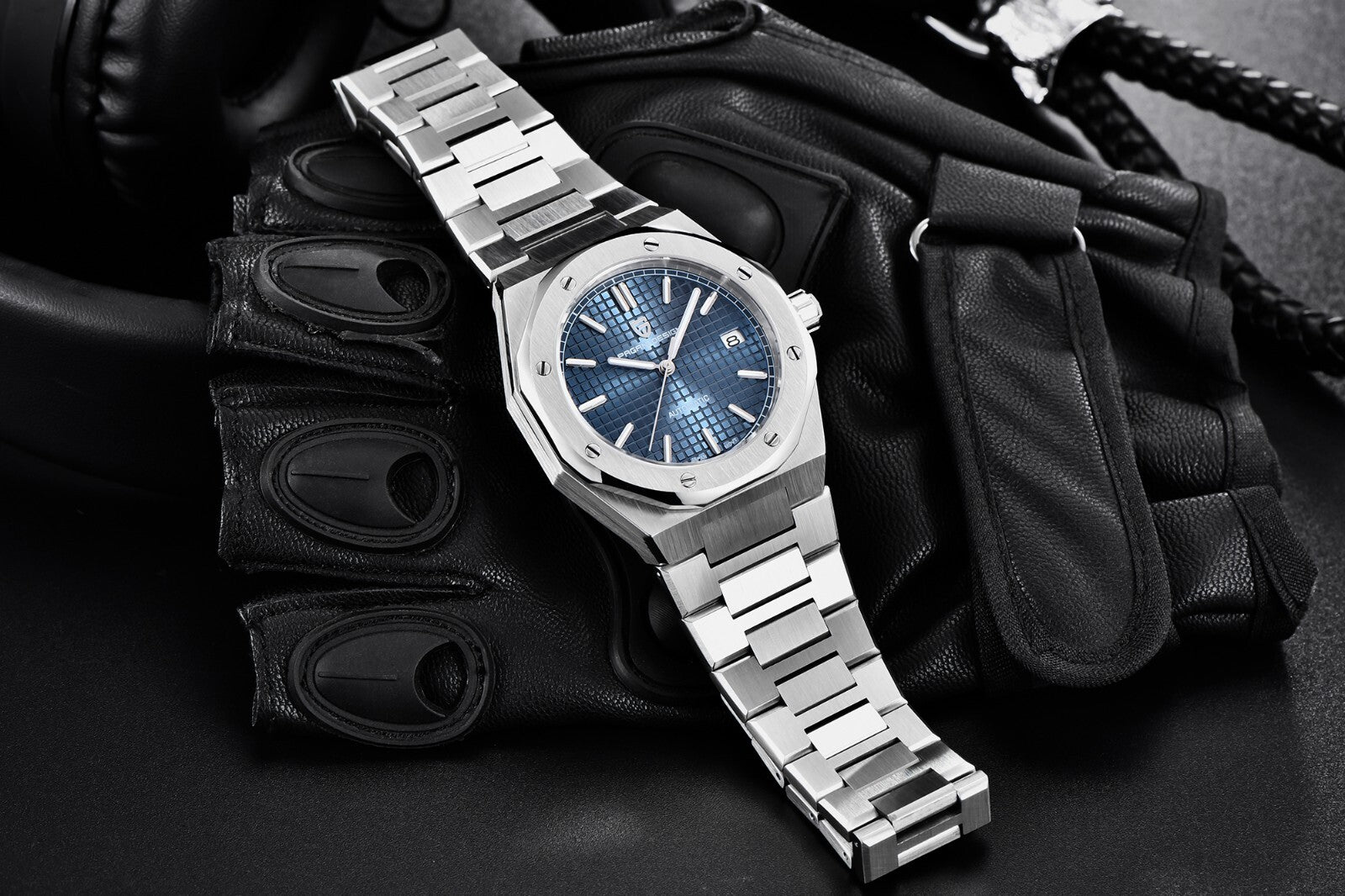 Pagani Design PD-1673 Uhr Royal Herrenuhr Männer Oak Seiko NH35A Automatik