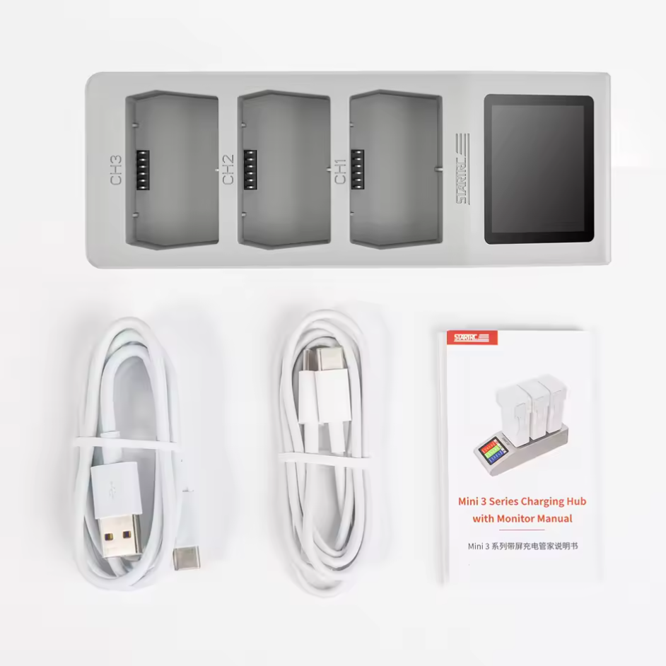 Für DJI Mini 5 Pro Akku Ladegerät Ladehub Ladestation Parallel Lader USB Typ-C