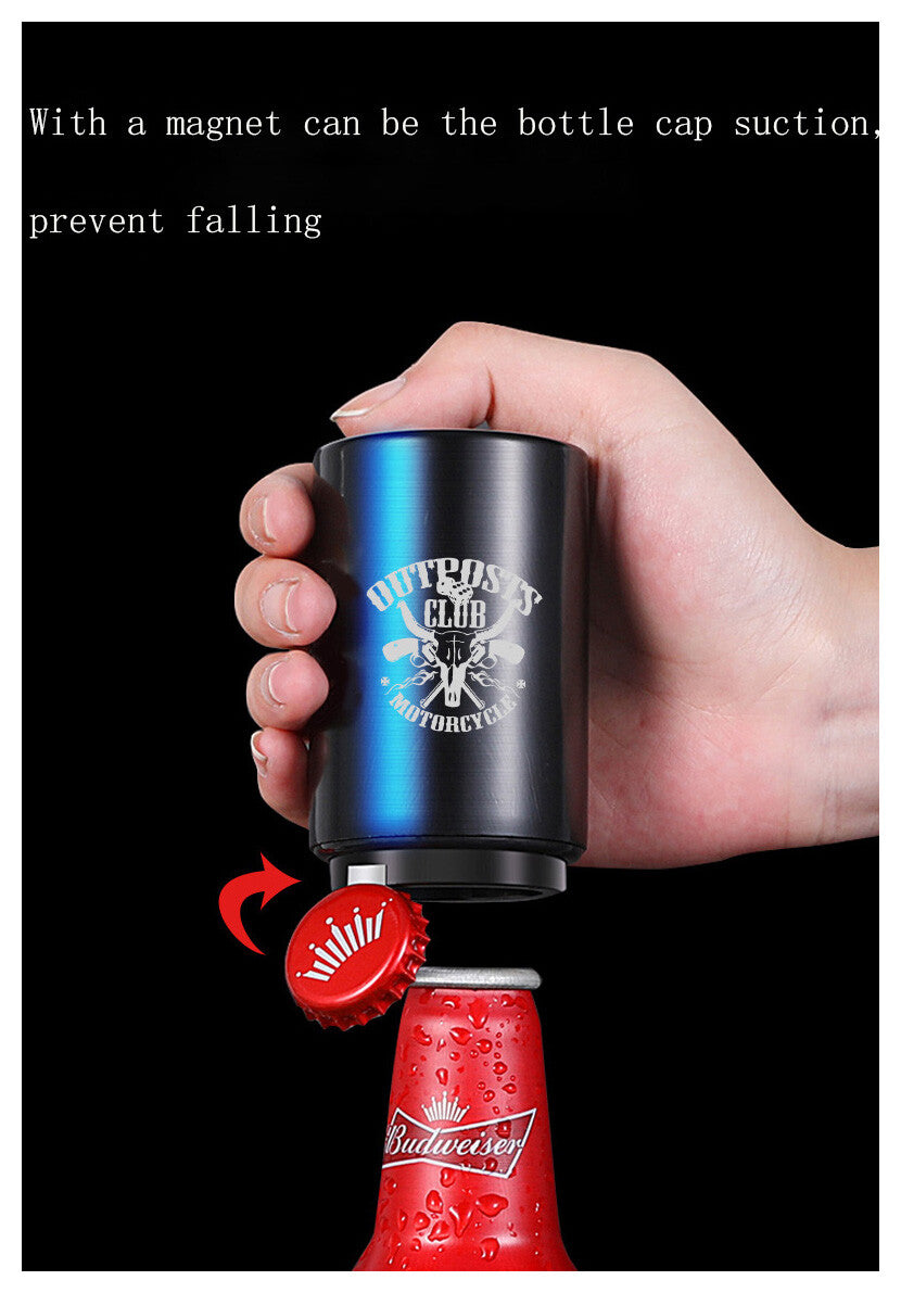Flaschenöffner Bieröffner Automatischer Bier Flaschen Öffner Kapselheber Magnet