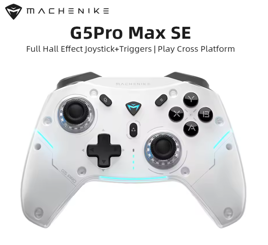 Machenike G5Pro Max SE Gaming Controller PC TV Switch 1000Hz Hall Effect Gimbal
