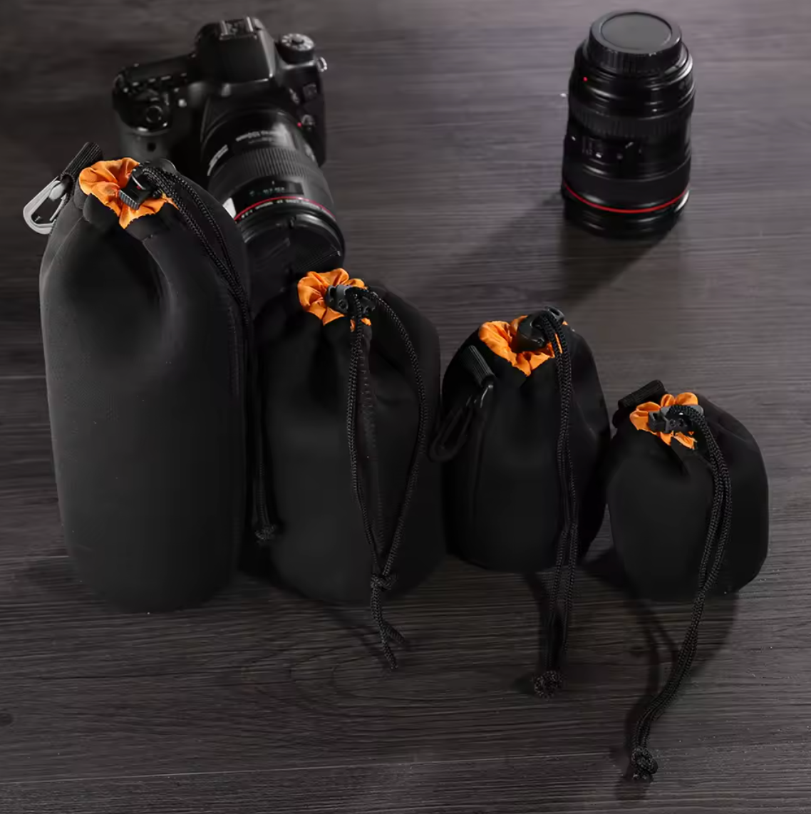 Wasserdichte Objektivtasche Kameraobjektiv Tasche Wasserresistent Schutzhülle