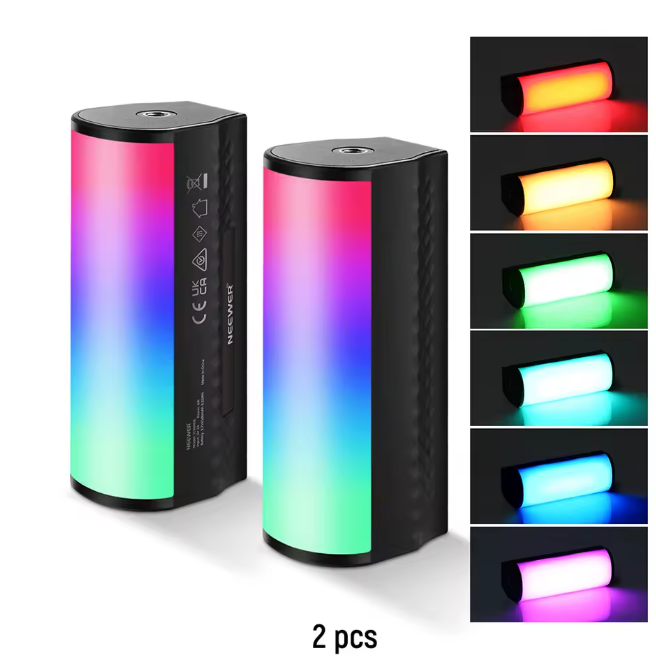 NEEWER Magnetischer Handlichtstab RGB Studiolicht 2500-8500K mit Akku Lichtstab