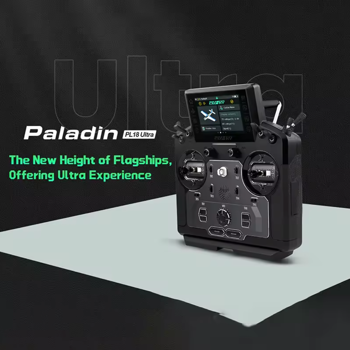 Flysky Paladin PL18 Ultra 18 Kanal Fernbedienung 18CH Sender Hall Effect Gimbal