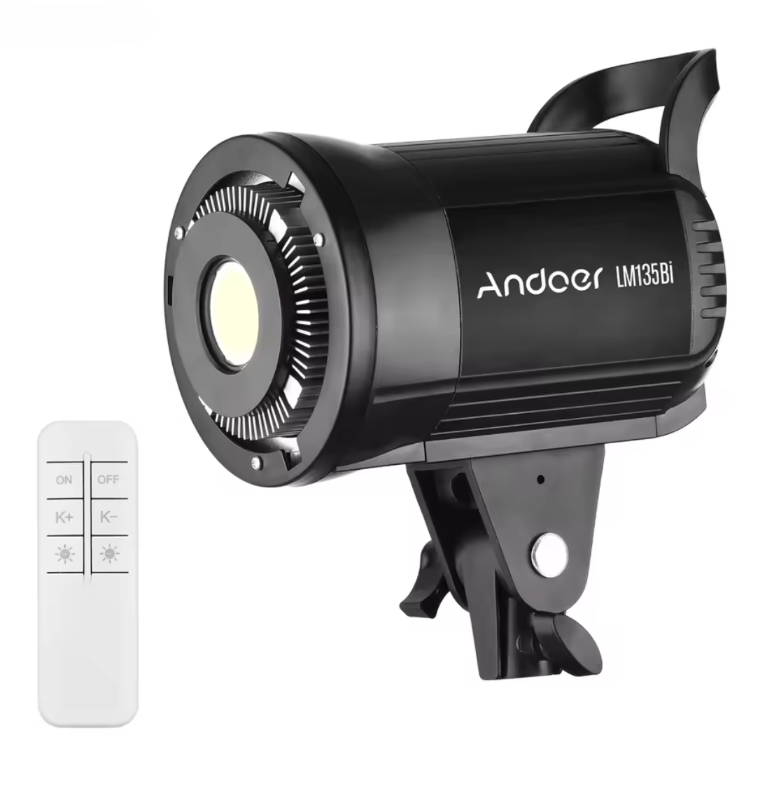 Andoer LM135Bi Fotografie Füllicht LED Stuidolicht Tragbar 135W 2800-5600K