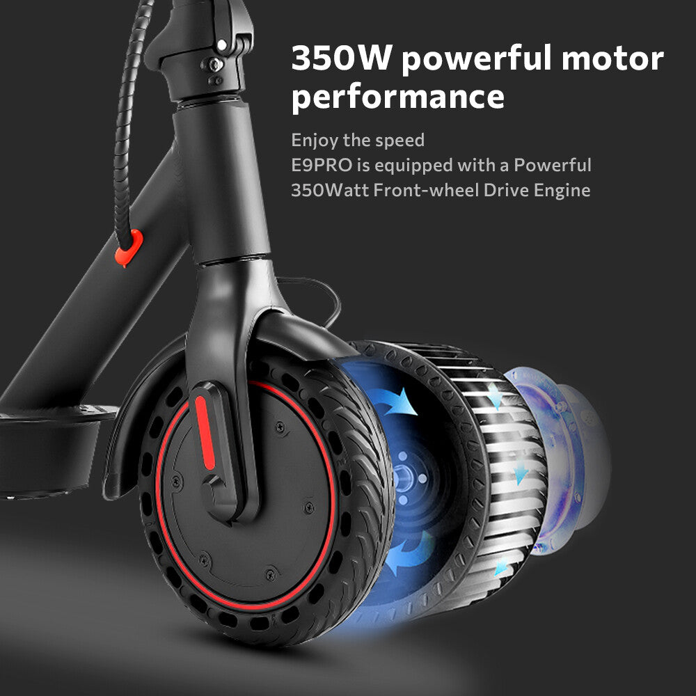 E-Scooter Elektroroller Faltbar Escooter Elektro Roller 8,5 Zoll iScooter i9 Pro