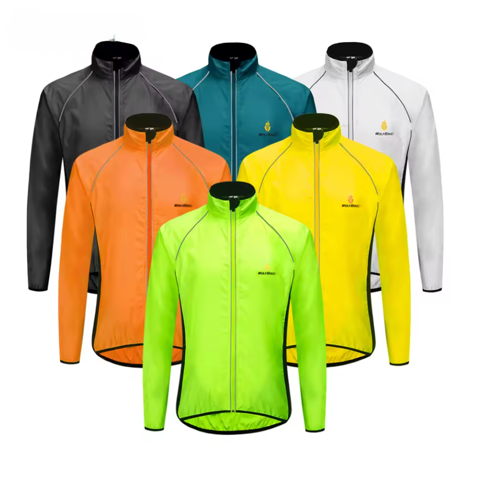 Fahrrad Jacke Winter Thermo Hohe Sichtbarkeit Winddicht Wasserdicht Outdoor