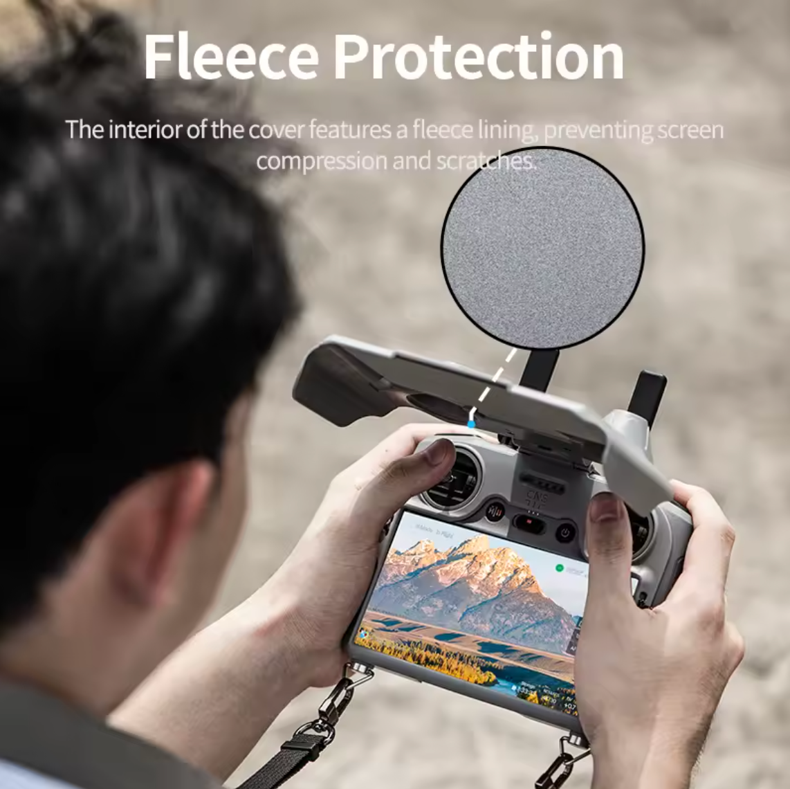 2 in 1 Schutzabdeckung und Sonnenblende für DJI RC und DJI RC 2 StartRC