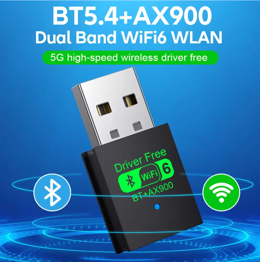 AX1800 USB Wlan Adapter WiFi 6 Dual Band Adapter Dongle 2,4G & 5GHz WLAN USB 3.0