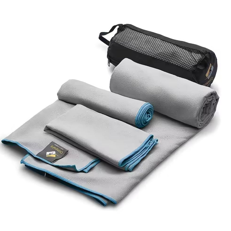 Sporthandtuch Mikrofaserhandtuch Set Handtuch Mikrofaser Sport Handtuch Tasche
