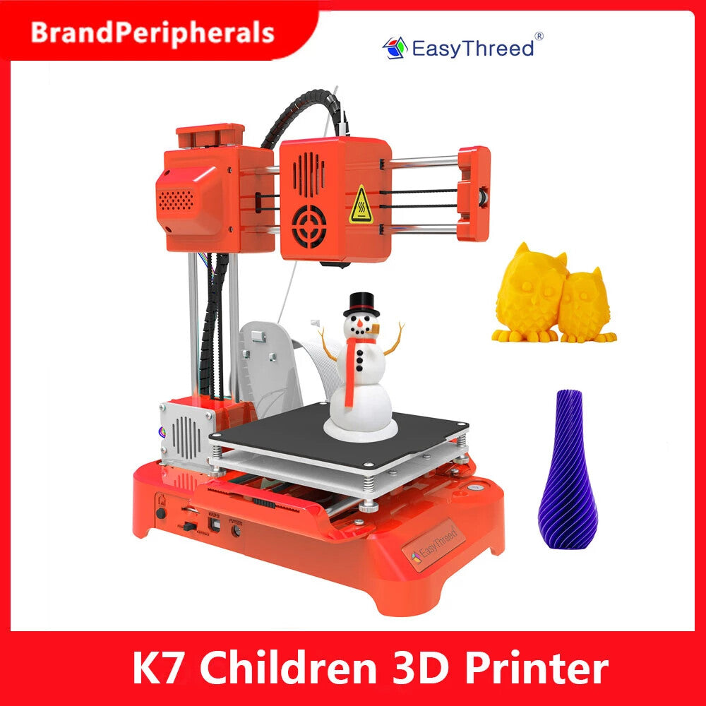 EasyThreed K7 Mini 3D Drucker Printer Desktop 3D-Drucker 100x100x100mm Volumen