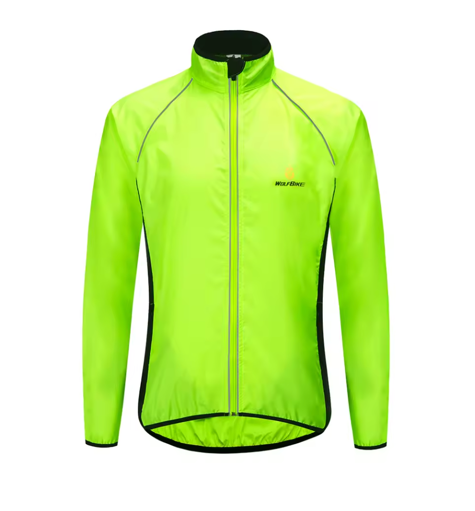 Fahrrad Jacke Winter Thermo Hohe Sichtbarkeit Winddicht Wasserdicht Outdoor