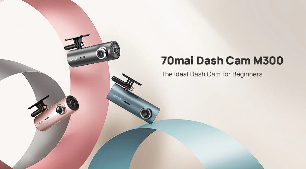 70mai Dashcam M300 Auto DVR 1296P Nachtsicht 24H Überwachung WIFI App Kontrolle