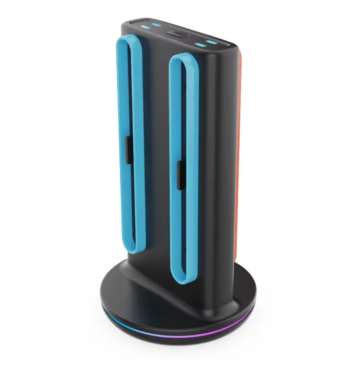 4in1 Ladestation für Nintendo Switch 2 Joy Con Ladedock Ladegerät Charger