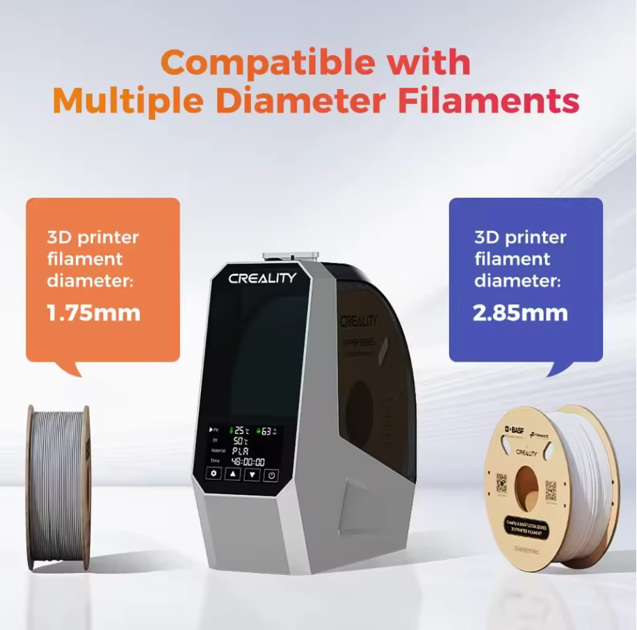 Creality Space Pi Filament-Trockner Filament Trockner 3D Drucker 1 Spule Rolle