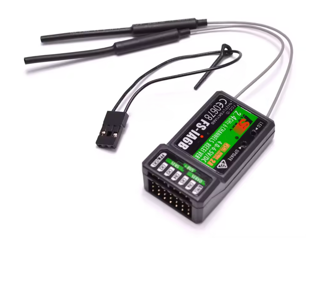 Flysky FS-IA10B FS-iA6B 2.4Ghz Empfänger 6/10-Kanal PPM Ausgang mit iBus