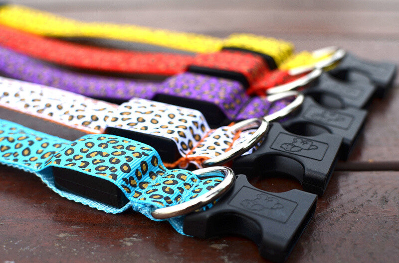 Hundehalsband 5 Größen S-M-L-XL LED Leuchthalsband für Hunde 8 Farben Halsband