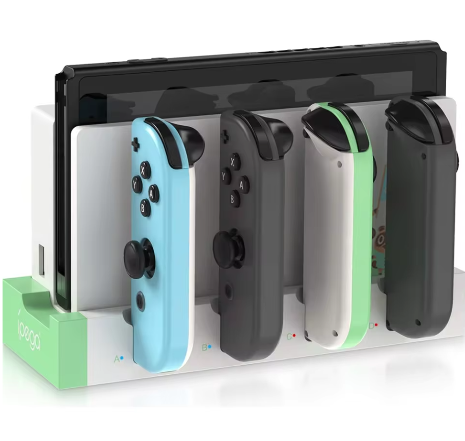 4in1 Joy-Con Ladestation für  Nintendo Switch Ladedock Controller Ladegerät
