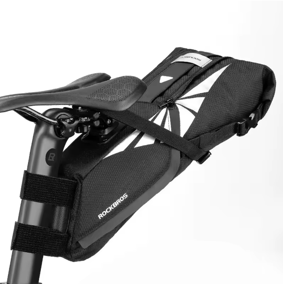Rockbros Fahrrad 8L Satteltasche Ausziehbar Wasserdicht MTB Gravelbike Rennrad