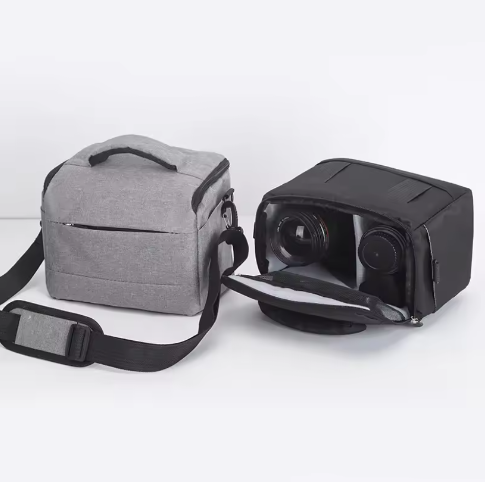Fototasche für Spiegelreflexkameras DSLR Groß XL Kameratasche mit Tragegurt