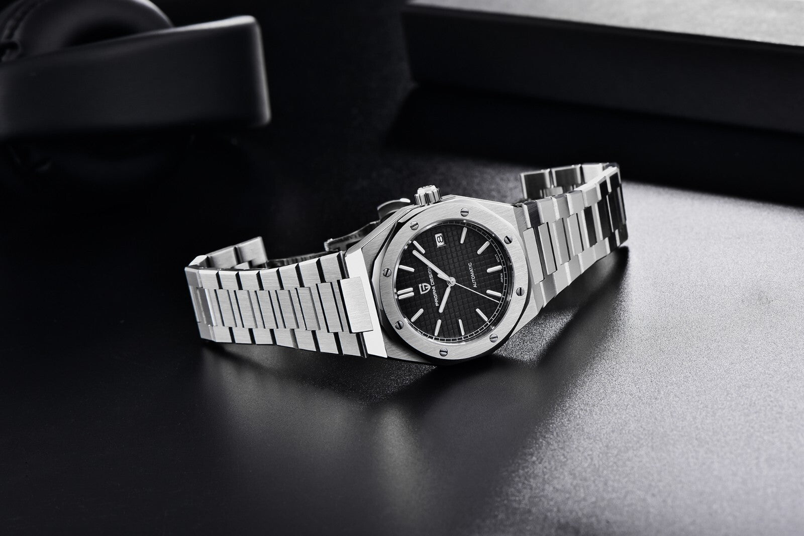 Pagani Design PD-1673 Uhr Royal Herrenuhr Männer Oak Seiko NH35A Automatik