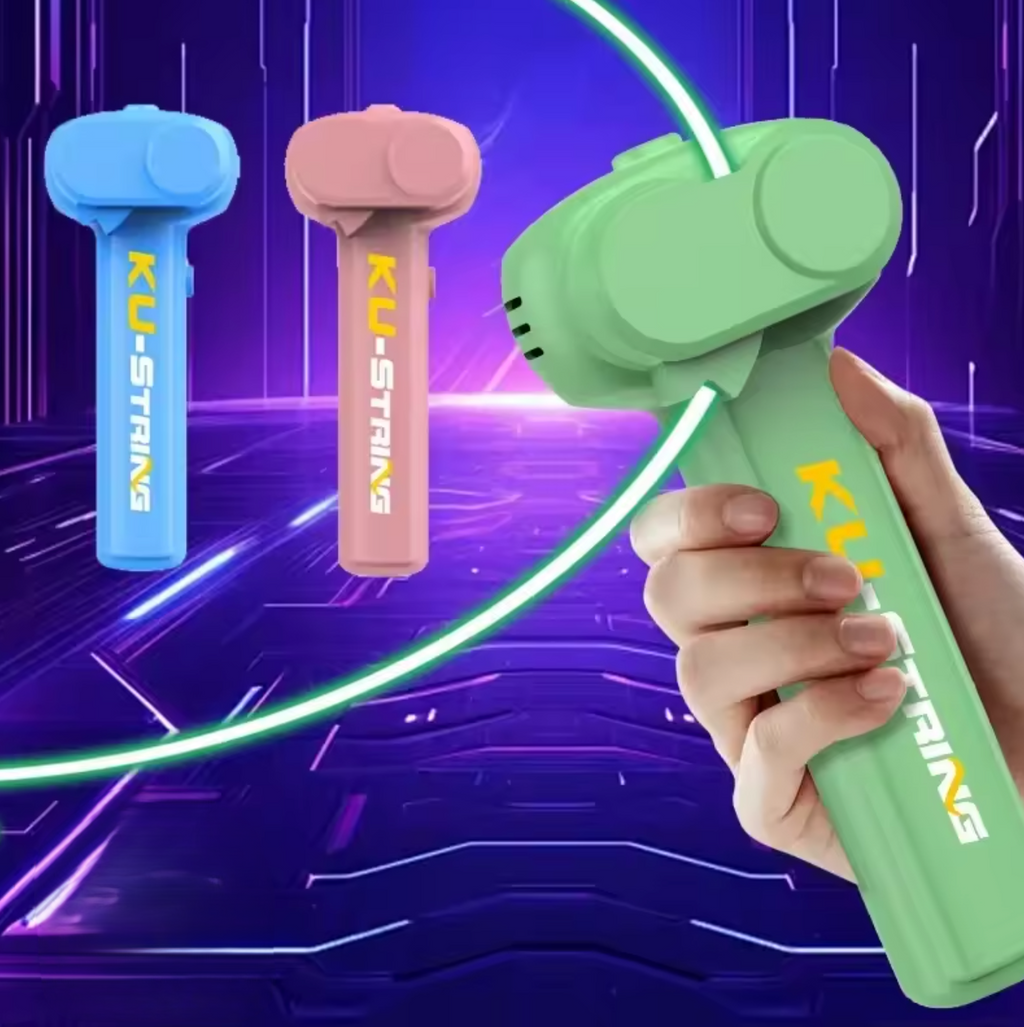 String Launcher Leuchtet im Dunkeln Glow in the Dark Seil Launcher