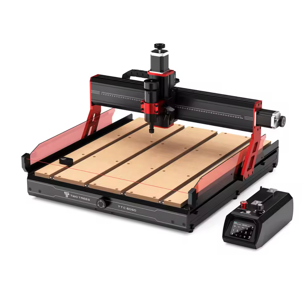 Twotrees TTC6050 CNC Fräse Lasergravurmaschine 3 Achsen 4 Achsen Lasercutter