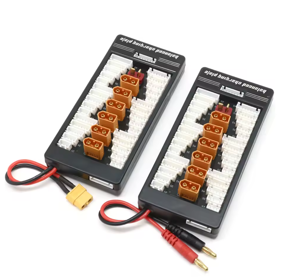 XT60 Balance Board LiPo Paraller Charging Board Ladeboard 2S-6S 6x XT60