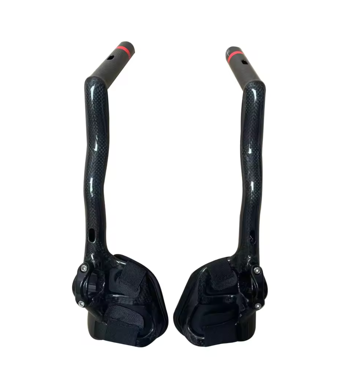 Fahrrad Triathlon Lenkeraufsatz Aerobar Auflieger Armaufleger Carbon Kohlefaser