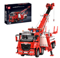Mould King 17027 Ferngesteuertes RC Feuerwehrauto Rettungsauto 4883 Teile