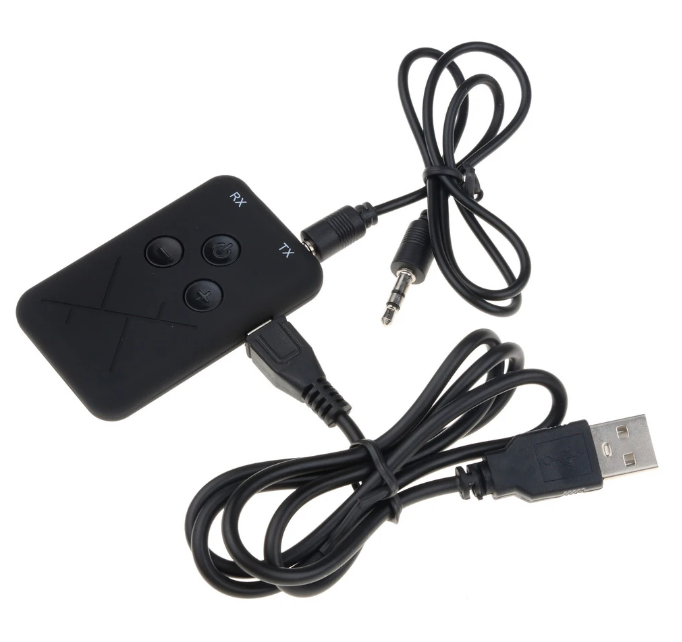 Bluetooth 5.0 Transmitter Empfänger Sender 2in1 Aux Audio Adapter TV Kopfhörer