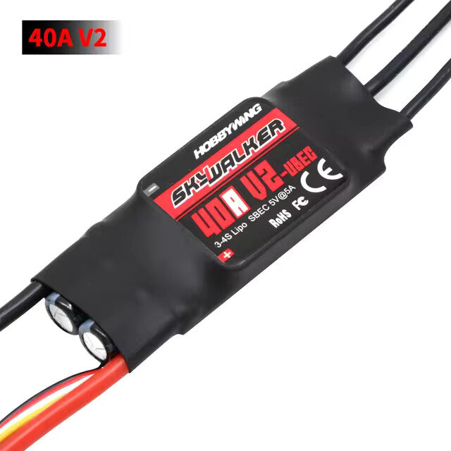 Hobbywing Skywalker V2 ESC Flugzeug 120A 100A 80A 60A 50A 40A 30A 20A 15A UBEC