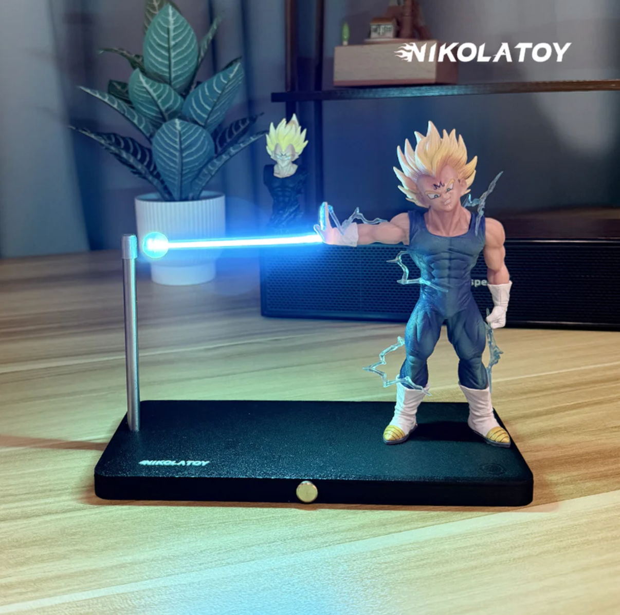 Nikolatoy Dragon Ball Vegeta Lampe Kamehameha Magnetisch LED Nachtlampe