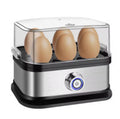 Eierkocher 1-6 Eier 400W Ei Kocher Dampfgarer 3 Härtegrade 6 Eier Frühstücksei